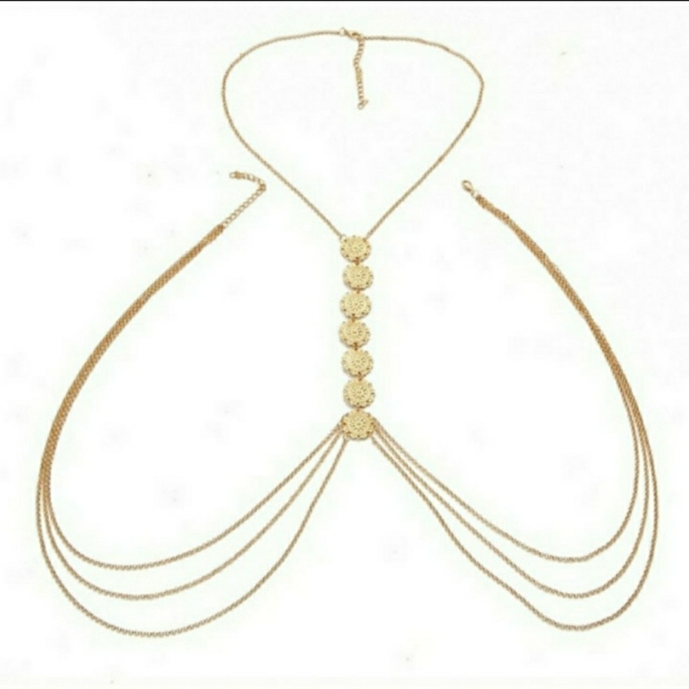  🎉HP🎉🎀Bohemian Body Chain - Picture 2 of 5